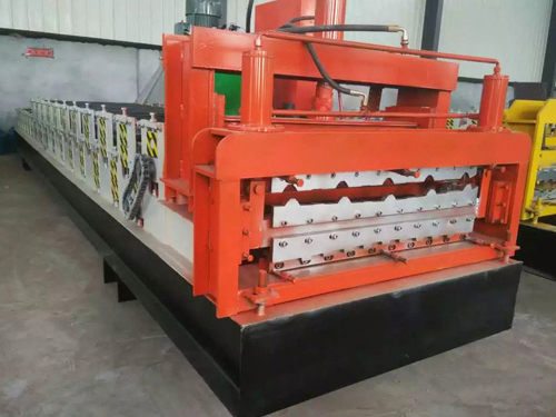 河北800--840卷帘门双层琉璃瓦机