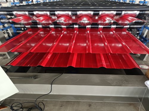 河北840/900/800三层压瓦机 800琉璃瓦设备